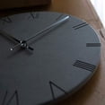 thumbnail image 5 of Modern Minimalist Concrete Collection Silent Wall Clock, 5 of 6
