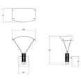 thumbnail image 7 of Sonneman SLS0212 Suspenders Standard Single Led Wall Sconce - Black, 7 of 7
