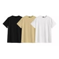 thumbnail image 2 of Playera Oversize Hombre Algodón Peinado 3pz Gama De Colores, 2 of 7