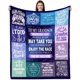 thumbnail image 1 of LHSHID Grandson Gifts from Grandma to My Grandson Blanket from Grandma Birthday Gifts for Grandson Grandson Graduation Gifts Ideas Gifts for Grandson Soft Flannel Throw Blankets 30"x40", 1 of 6