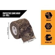 Vanish Protective Camo Wrap by Allen Company, Mossy Oak Camo