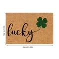 thumbnail image 3 of Irish Day Floor Mats Holiday Mats Welcome Door Mats Polyester Door Mats, 3 of 8