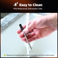 thumbnail image 5 of Smart Wireless Meat Thermometer - Bluetooth Digital Food Cooking Thermometer APP Control Kitchen Thermometer for Oven Grill BBQ Smoker, 5 of 9