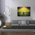 thumbnail image 3 of Epic Graffiti 'Coming Back Home II' by Jan Kasparec, Canvas Wall Art, 54"x40", 3 of 8