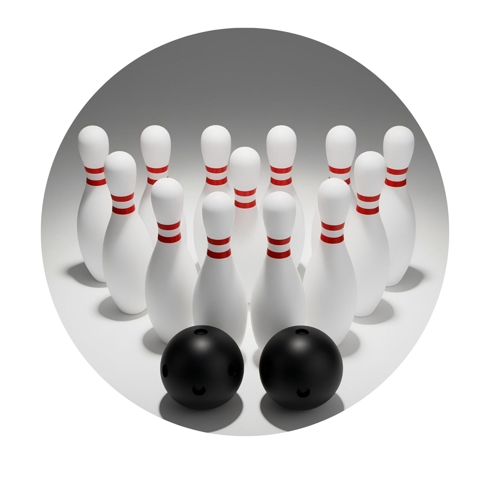 Jialinnn Children's Bowling Toy Set White