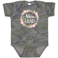 thumbnail image 3 of Inktastic Nicu Graduate Girls Floral Wreath Girls Baby Bodysuit, 3 of 5