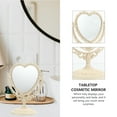 thumbnail image 4 of 1Pc Vintage Desktop Dressing Mirror Dresser Mirror Makeup Mirror Desktop Mirror, 4 of 5