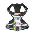 thumbnail image 4 of Lsque Space Doodle Dog Harness, No-Pull Pet Harness with 2 Leash Clips, Adjustable Soft Padded Dog Vest with Easy Control Handle for Large Dogs-Large, 4 of 9