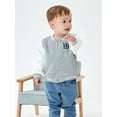 thumbnail image 2 of famuka Baby Boy Baseball Coat Toddler Casual Sports Jackets Cotton Outerwear, 2 of 9