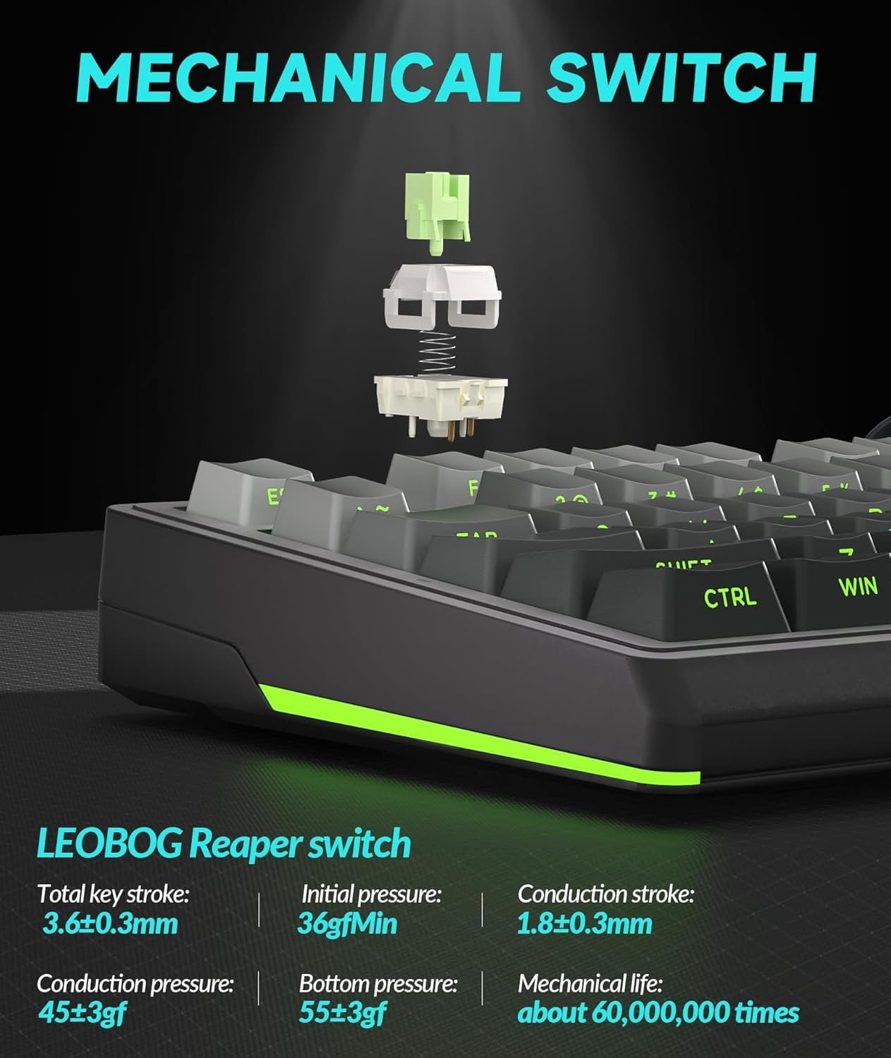 KI99 Pro 96% Mechanical Keyboard, RGB Gaming Keyboard, Hot-Swappable Pre-Lubed Switches, Gasket Structure Creamy Keyboards (Gradient-Black, Non-Silent Version)