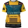 thumbnail image 4 of Personalized School Bus Driver Shirt - Custom Bus Driver Shirts, Yellow for Men & Women (M), 4 of 5