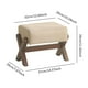 thumbnail image 3 of Silla de camping con reposapiés, fácil de transportar, resistente, cómoda y multiusos. Marrón oscuro, 3 of 9