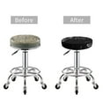 thumbnail image 5 of Fotbe Falling Musical Stool Covers Round,Waterproof Round Bar Stool Covers Bar Chair Covers Washable Stool Cushion Slipcover for 12-14 Inch Chair-14 inch, 5 of 7