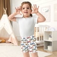 thumbnail image 7 of joogoo Cartoon Motorbikes Girls Lined Shorts Bike Dance Bottoms 10Y, 7 of 7