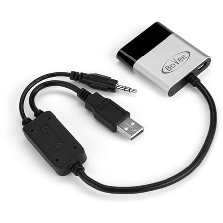 Bovee WMA3000B Wireless Bluetooth Car Kit Music Interface Audio Adaptor for BMW iPod integration (AUX/USB Y