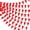 Red, variant on 820 ft 500 Pcs Pennant Banner Flag String Hanging Triangle Bunting Flag for Carnival Party Outdoor Events Birthday Classroom Decoration(Yellow)