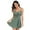 Army Green, variant on FLMEI One Piece Swimdress Swimsuits for Women Tummy Stretchy Swim Dresses Skirt Bathing Suit Stylish Quick Dry Swimwear for Women S-XXL