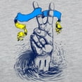 thumbnail image 3 of CafePress - Pro Ukraine Support Ukrainian Long Sleeve T Shirt - Womens Baseball Tee, 3 of 4