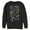 Black, variant on Men's Lost Gods Halloween Candy Explosion Sweatshirt Charcoal Heather 2X Large