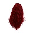 thumbnail image 2 of Long Curly Costume Wig, Colorful Synthetic Wavy Hair Wig for Themed Party, Halloween Cosplay, Birthday Dress‑Up for Role‑Playing, 2 of 4