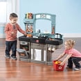 thumbnail image 4 of Step2 Best Chefs Kitchen Playset | Kids Play Kitchen with 25-Pc Toy Accessories Set, Real Lights & Sounds, Multicolor, 4 of 5