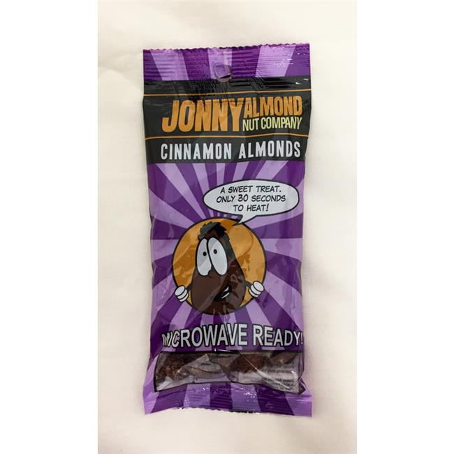 Jonny Almond 9417981 2.5 oz Heat & Eat Cinnamon Almonds Bag pack of
