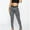 Gray, variant on ALLLIST Women's Pants Casual Cargo Pants Solid Slim Gray Lounge Ladie's Pants