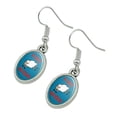 thumbnail image 2 of Ewe Wish You Funny Humor Novelty Dangling Drop Oval Charm Earrings, 2 of 4
