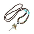 thumbnail image 1 of Colgante Largo Collar Amuleto Oración Rueda Encantos Cadena Para Regalo De San Valentín, 1 of 9