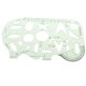 thumbnail image 2 of 1 Unidad Plantilla Matemáticas Profesionales de Dibujo Hecho de Plástico Transparente DIY 204x120mm Soledad Plantilla de dibujo, 2 of 6