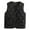 a-Black205, variant on Women Outerwear Vests Winter Warm Thin Lightweight Vest Plush Sleeveless Button Warm Waistcoat Padded Gilet For Cold Weather Leisure Outerwear
