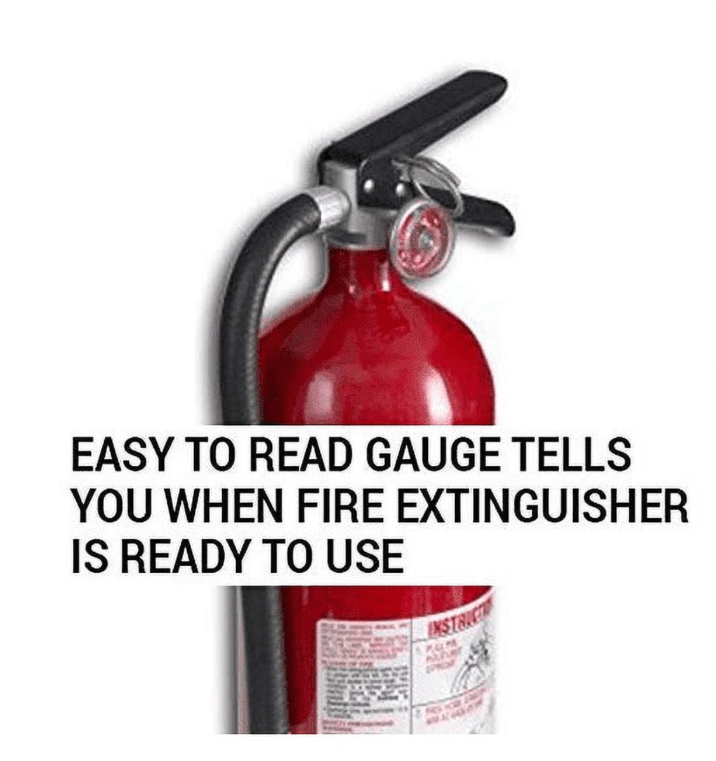 Kidde 2-A:10-B:C Rated Dry Chemical Fire Extinguisher, ABC