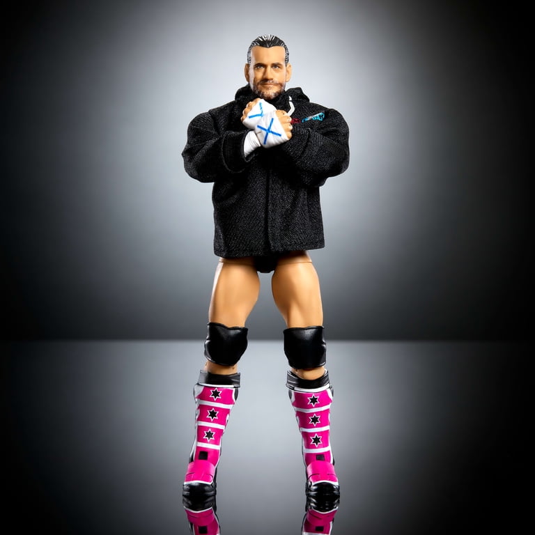 WWE Ultimate Edition CM Punk Action Figure & Accessories Set, 6