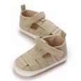 thumbnail image 5 of LNMQLPDBS Toddler Baby Boys Girls Summer Beach Sandals Little Kids Breathable Athletic Anti-Slip Soft Sole First Walker Crib Closed Toe Shoes Anti Kick Breathable Wear Flat Sandals for Outdoor, 5 of 8