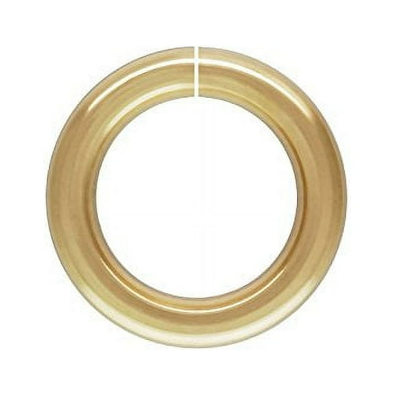 10mm Gold Filled Round Open Twist Lock Jump Ring