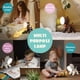 thumbnail image 5 of Children Battery Powered Cute Folding Puppy Table Lamp,Creative Bedroom Bedside USB Led Eye Protection Toddler Puppy Reading Night Light for Kids Room Decor,Nursery (White), 5 of 5