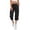 *Black, variant on VBVC Women's Drawstring Cargo Capri Pants,Straight Leg Lightweight Cropped Trousers For Women,Ladies Summer Hiking Shorts with Multi Pockets,Army Green,S-2XL