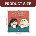 ZBBMUYHGSA 1*Calendar,Cat Calendar,2025 Cat Calendar Cats Chillin