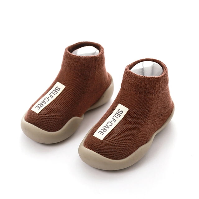 Catégorie de Produit Chaussettes pour Bébé / Titre du Produit Tout-Petit -Ons Chaussettes Tricotées Chaudes Unies pour Garçons et Filles / Titre Concurrent de Plateforme Inclus