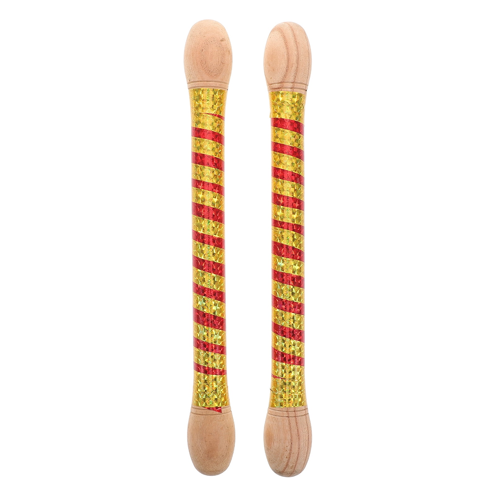 WEUVEB Wooden Drumsticks for Students and Adults, 2pcs Multi-Purpose Casual for Practice and Play