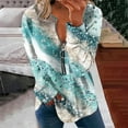 thumbnail image 1 of Chandails à Capuchon Mode pour Femmes 2023 Hauts Automne Manches Longues Chandail Ample Chemise Chic Décontractée Chandails à Col Rond pour Dames Rabais de 50 % Liquidation Costumes d'Halloween/Noël, 1 of 5