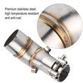 thumbnail image 4 of Equipo de Escape de la Motocicleta Conector de la Tubería del tubo de enlace Medio para R25 R3 2013-2016, Acero inoxidable, Alto Rendimiento, Instalación Fácil, Sonido Mejorado, 4 of 7