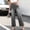 ZA-Gray-jeans for women, variant on Yourumao Wash Straight Leg Jeans for Women Retro High Elastic Waisted Jeans Pull On Denim Pants Loose Summer Jeans with Pocket