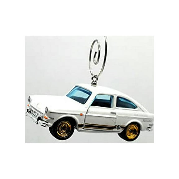 Christmas Ornament for 1965 Volkswagen Type 3 Fastback Whitte