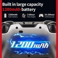 thumbnail image 4 of Controlador inalámbrico NBCP para PS4/PS3/PC/iOS/Android Grey, 4 of 8