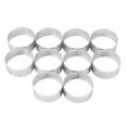 thumbnail image 2 of 20 Pack 5cm Stainless Steel Tart Ring, Heat- Perforated Cake Mousse Round Ring, 2 of 8