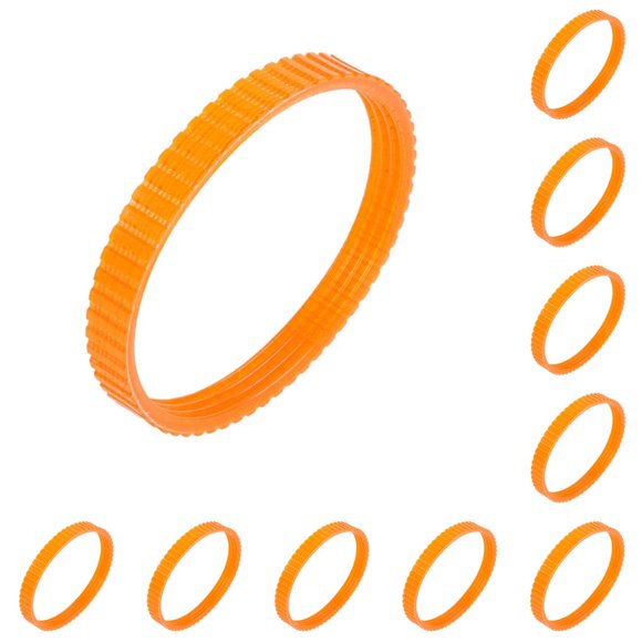 Speravity Correa de transmisión de cepilladora manual eléctrica de 9,6mm de ancho, repuesto de correas de conducción antitirones de goma, tipo 1900 10piezas