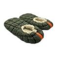 thumbnail image 2 of Brookstone Men's Quilted Puffer Slipper Socks, 1-Pack, Sizes M/L-L/XL, 2 of 7
