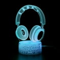 thumbnail image 2 of LINLIN 3D Illusion llamp LED Night Light, Anime Night Light Table Lamp USB Powered 7 Colors LED Lights with Touch Switch for Kids Gifts Bedroom Decoration, 2 of 8