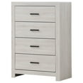 thumbnail image 3 of Cterwk 4 Drawer Dresser for Living Room, Bedroom, Light Gray, 3 of 10